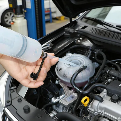 Miniatura 6 de Extractor de líquido de 200 CC para aceite, gasolina y dirección asistida, líquido de frenos, jeringa multiusos para transferencia de líquidos