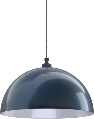 Miniatura 50 de Steel Lighting Co. Melrose - Lámpara colgante Montada en el techo Cúpula redonda de 18 pulgadas Estilo moderno contemporáneo de granja