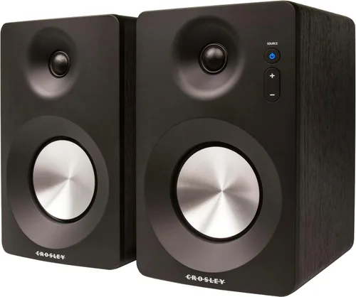 Miniatura 29 de Crosley KT100BT-CP - Sistema estéreo de tocadiscos Bluetooth con altavoces, champán