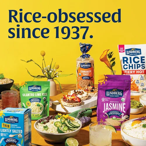 Miniatura 9 de Lundberg Arroz Integral de Grano Corto, Certificado Orgánico Regenerativo – Ligeramente a Nuez, Arroz Pegajoso Cultivado Responsablemente