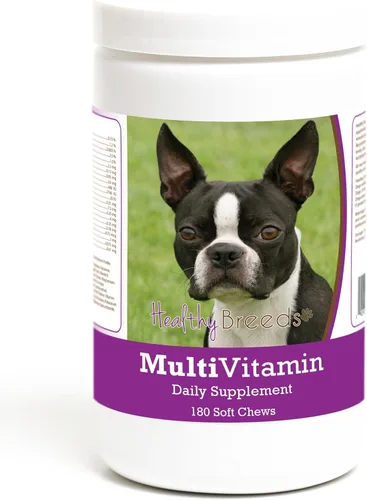 Miniatura 150 de Healthy Breeds Bulldog francés multivitamínico suave masticable para perros 180