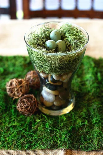 Miniatura 3 de Rollo de musgo verde para jardines de hadas, bodas, otras artes y manualidades (10x120cm (4" W x 48" L))