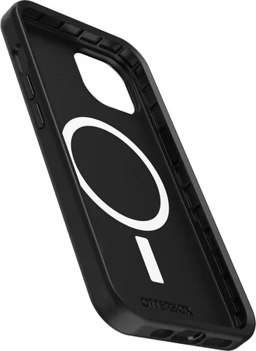Miniatura 4 de OtterBox Funda para iPhone 14 y iPhone 13 (solamente) - Serie Symmetry + - Negro - Ultra-Sleek - Se ajusta a MagSafe - Bordes elevados para proteger