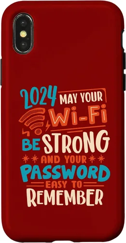 Miniatura 4 de iPhone 15 In 2024 may your wifi be strong & password easy to remember Case
