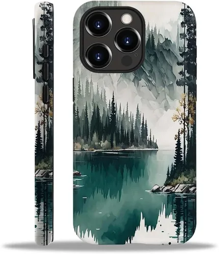Miniatura 10 de SEized Funda compatible con iPhone 13 Pro Max, funda de teléfono con patrón de vaca blanca y negra para niñas, mujeres, niños y hombres, funda