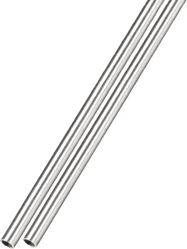 Miniatura 9 de METALLIXITY Tubo de acero inoxidable 304 (0.126 in de diámetro x 0.017 in de pared T x 11.811 in de largo), 2 piezas, tubo recto - para muebles