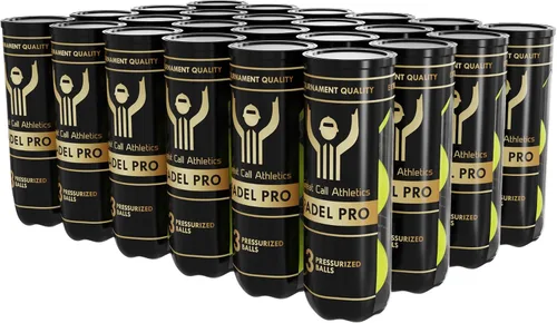 Miniatura 8 de Great Call Athletics El Pelotas Padel Pro Calidad de Torneo Profesional Juego de 3 bolas Presurizado Rendimiento para Raqueta