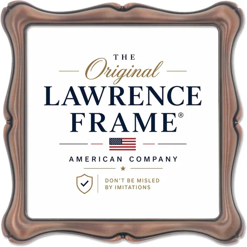 Miniatura 2 de Lawrence Frames Marco de metal, romance, bronce, 4x4