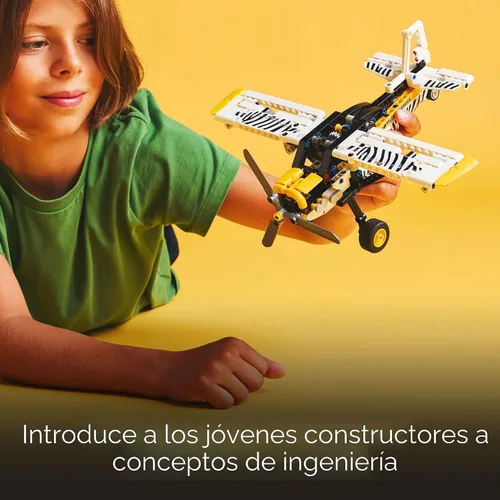 Miniatura 5 de Avión de juguete LEGO Technic - Avión de juguete para construir para niños, niños y niñas, a partir de 8 años - Juego de avión modelo con hélice