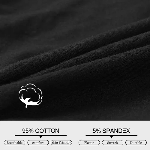 Miniatura 5 de INNERSY - Ropa interior de algodón para mujer de talle alto para posparto paquete múltiple