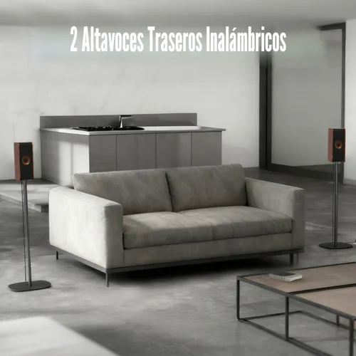 Miniatura 8 de Sistema de sonido envolvente 5.3.4 insignia con Dolby Atmos, barra de sonido con 2 envolventes inalámbricos, tecnología de acoplamiento de graves