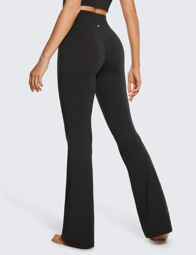 Miniatura 2 de CRZ YOGA Butterluxe - Pantalones acampanados de cintura alta para mujer de 30.5 32 pulgadas, pantalones de yoga de pierna ancha con bolsillo