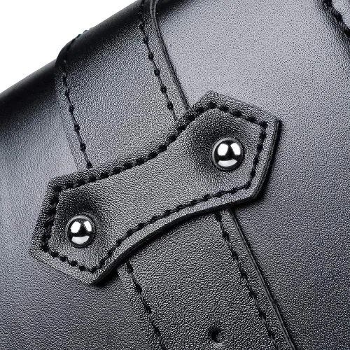 Miniatura 4 de Bolsa de equipaje para asiento monoplaza + correas de montaje para Harley Sportster XL883 XL1200