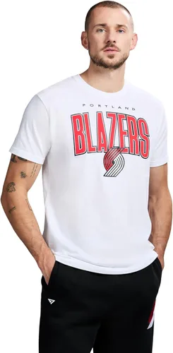 Miniatura 55 de GAME 7 NBA Camiseta de Hombre GAME 7 X NBA con Licencia Oficial de Gráficos de Manga Corta Ligera Clásico Cuello Redondo de Algodón marino
