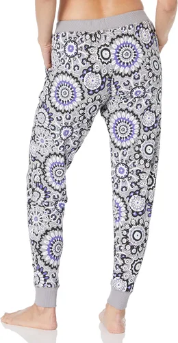 Miniatura 3 de Vera Bradley Pantalones de pijama de algodón con bolsillos para mujer (rango de tallas extendidas)