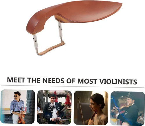 Miniatura 2 de SUPVOX 2 juegos de accesorios de violín soporte de barbilla soporte de guitarra portátil suministros de violín soporte de piso accesorio de violín