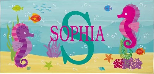 Miniatura 31 de Let's Make Memories - Toalla de playa personalizada para niños - Toalla de piscina única personalizada - Mezcla de algodón/poliéster - Tamaño Gafas