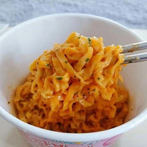 Miniatura 8 de Buldak Ramen Fideos de 3 sabores de fideos variados – 2 unidades picantes, carbonara, queso – Total 3 unidades (1 paquete cada uno) – Fideos ramen