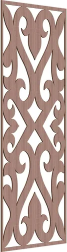 Miniatura 177 de Keene Paneles de pared decorativos de madera con calado, 9 3/8 pulgadas de ancho x 24 3/8 pulgadas de alto x 1/4 de alto, roble rojo rojo (Red Oak)