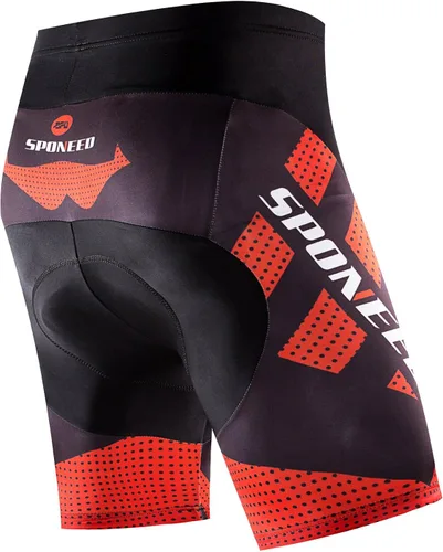 Miniatura 3 de sponeed Pantalones cortos de ciclismo para hombre pantalones acolchados para equitación ropa de ciclismo y ciclismo