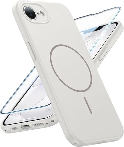 Miniatura 56 de FNTCASE Funda para iPhone 14 Pro Max color azul: [compatible con Magsafe] Funda magnética mate sólida con [protección completa de la cámara]