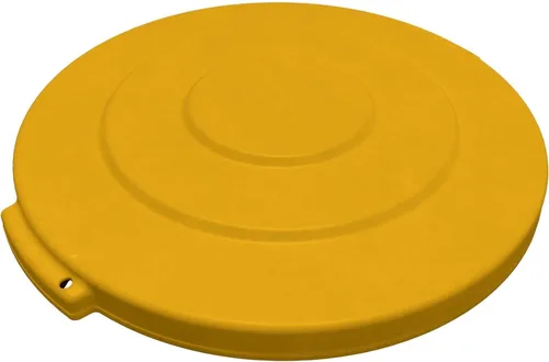 Miniatura 12 de SPARTA Bronco - Tapa de contenedor de basura, papelera redonda para eliminación, 10 galones, morado, (paquete de 6)