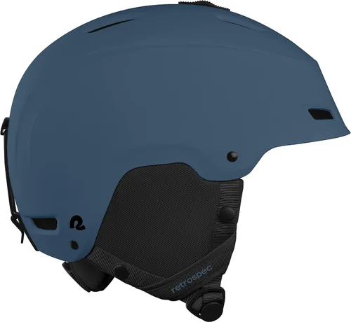 Retrospec - Casco Zephyr de esquí y snowboard para adultos y jóvenes, ajuste ajustable, casco de nieve con carcasa protectora y rejillas
