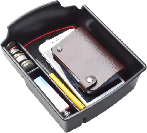Miniatura 6 de TACORBO - Organizador de consola central compatible con KIA Soul 2020 2021 2022 2023 2024 2025, accesorios para reposabrazos y guantera