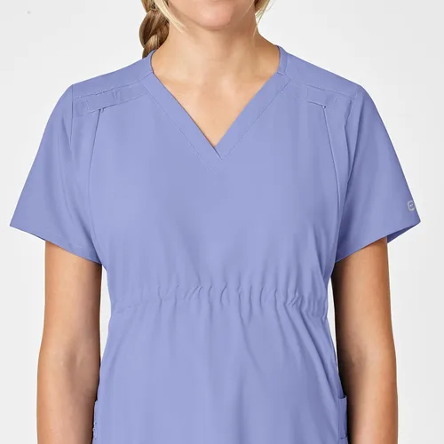 Miniatura 8 de WonderWink Top de maternidad con cuello en V