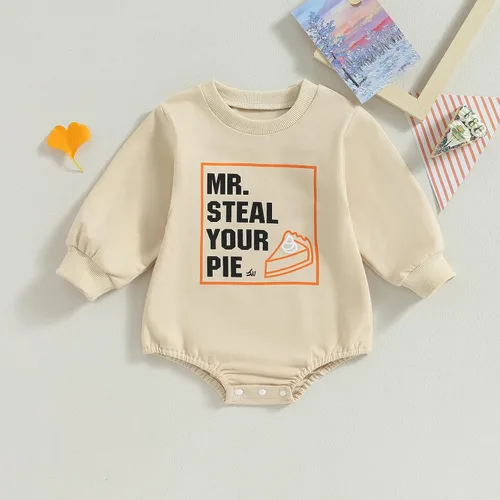 Miniatura 17 de Ropa de Halloween para bebé niña, sudadera con estampado de calabaza, mameluco de burbujas, lindo traje de Acción de Gracias de otoño