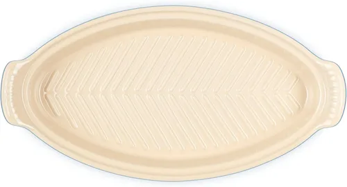 Miniatura 3 de Le Creuset - Cacerola de cerámica Heritage para pescado, 1.7 cuartos de galón, Marsella Marseille