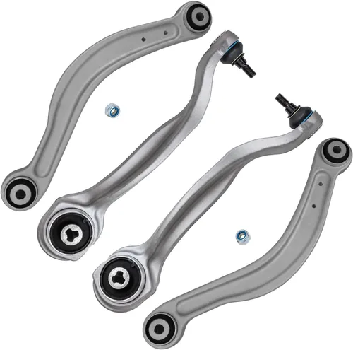 Miniatura 220 de Detroit Axle - Kit de 4 brazos de control delanteros para Ford Mustang 05-10, 2 brazos de control inferiores, 2 puntales 2005 2006 2007 2008 2009