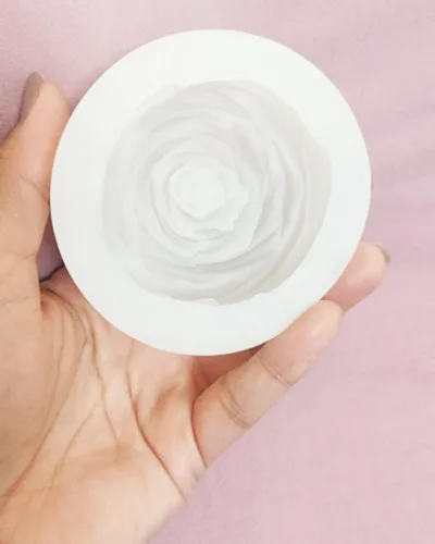 Miniatura 3 de Molde de vela de flor de peonía, molde de jabón hecho a mano con flores 3D para fondant, hecho a mano, loción, barra, crayón, crayón, pastel