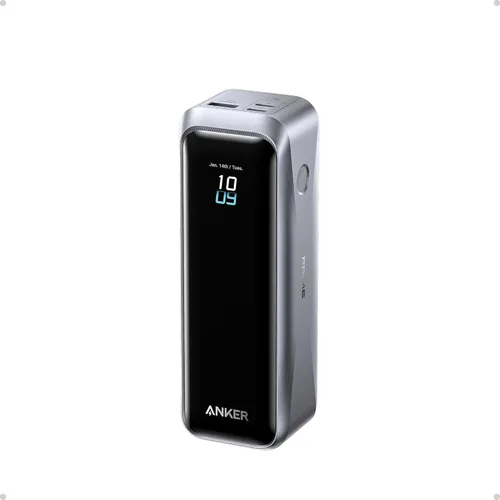 Anker Prime Power Bank, cargador portátil de 3 puertos de 20,100 mAh con salida máxima de 220 W, carga bidireccional, aprobado por la TSA, control