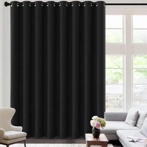 Miniatura 150 de H.VERSAILTEX - Cortinas blackout con aislamiento térmico y ojales en la parte superior, para patios, puertas correderas y división de habitaciones