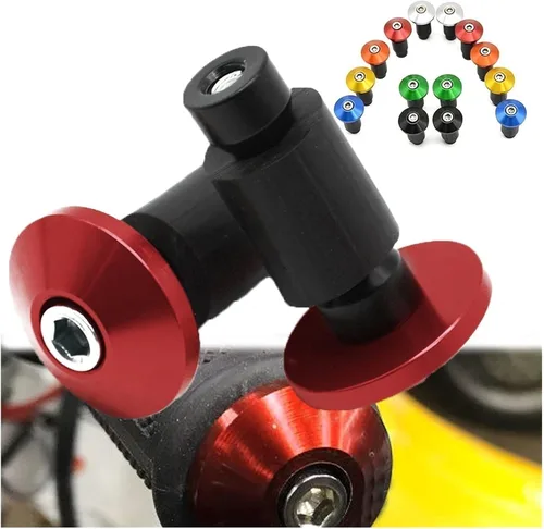 Miniatura 6 de Tapones de empuñadura de motocicleta para Kawasaki KX KLX KFX KDX 65 80 85 125 250 250 450 450 150 F/R/S Accesorios de motocicleta 0.866 in 7/8