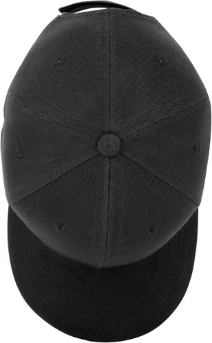 Miniatura 5 de Gorras de béisbol con correa trasera ajustable, lisas, negras, 12