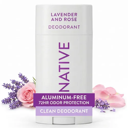 Desodorante Native Contiene Ingredientes Naturalmente Derivados, Control de Olor de 72 Horas | Desodorante para Mujeres y Hombres, Sin Aluminio con