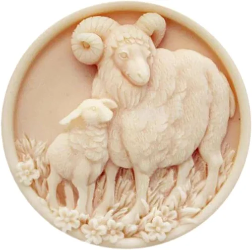 Miniatura 4 de Molde de silicona para jabón de oveja, molde para hacer jabón, molde de resina, molde de jabón hecho a mano, moldes de arte para manualidades, 1