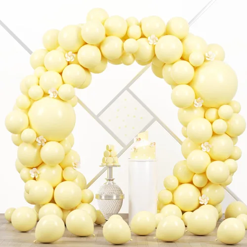 Miniatura 69 de Voircoloria - Globos azul bebé claro, paquete de 66 globos de 12 pulgadas de látex para fiestas para niños y niñas, para cumpleaños, baby shower, 16