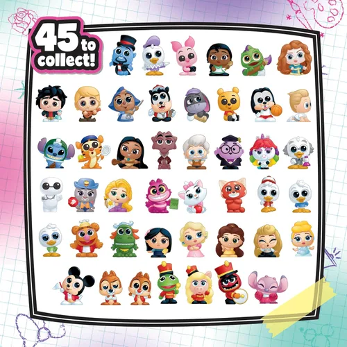 Miniatura 3 de Disney Doorables Academy Campus Crew Series 1, figuras inspiradas en bolsas ciegas, los estilos pueden variar, juguetes para niños con licencia