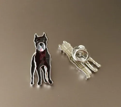 Miniatura 71 de Broche de perro carlino encantador para mascotas, broche de ramillete de metal, placa de identificación para perro, regalo de cumpleaños de Navidad