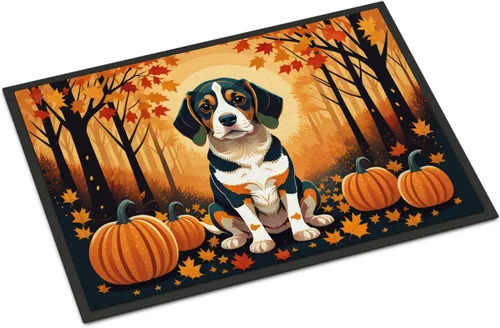 Miniatura 45 de Caroline's Treasures DAC1041MAT - Tapete de algodón de Tulear para puerta delantera, 18 x 27 pulgadas, para interiores y exteriores, para entrada