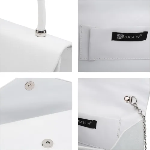 Miniatura 111 de Dasein Bolso de noche para mujer, embragues de fiesta, bolsos de boda, cóctel, baile de graduación, bolsos con purpurina esmerilada