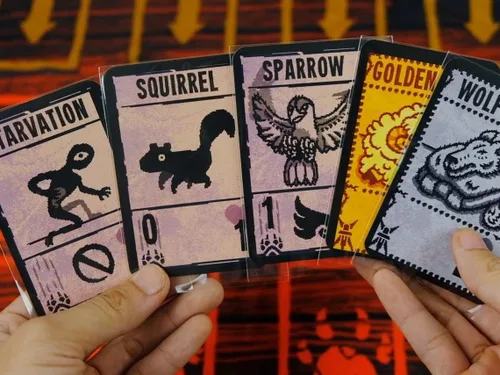 Miniatura 3 de Juego de cartas de inscryption con 230 cartas laminadas