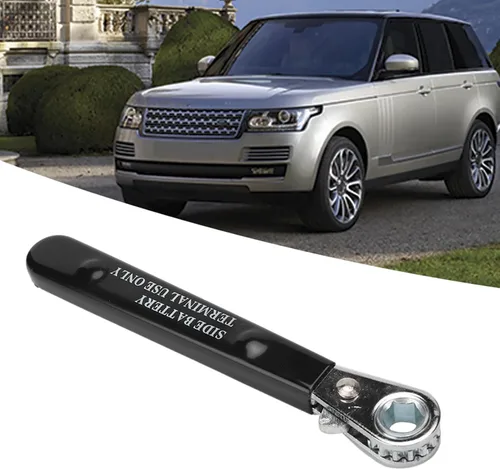 Miniatura 4 de Llave de batería de terminal lateral de 5/16 pulgadas, herramienta de trinquete de 6 puntos con mango aislado para reparación de automóviles, se
