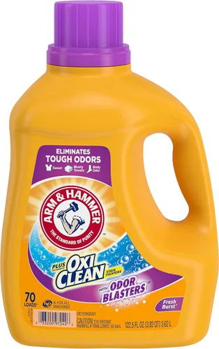 Miniatura 19 de ARM & HAMMER Detergente para ropa, detergente líquido Clean Burst, botella de 229.5 onzas líquidas