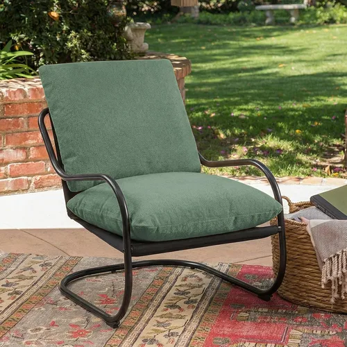 Miniatura 14 de Peace nest Silla decorativa moderna, sillón tapizado suave con marco de metal resistente, cómoda silla de descanso para sala de estar, dormitorio