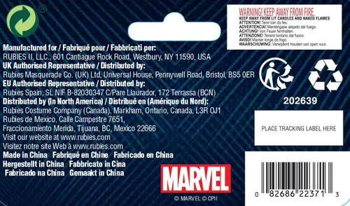 Miniatura 3 de Rubie's - Guantes de disfraz de Spider-Man No Way Home de Marvel Spider-Man, talla única, Multi