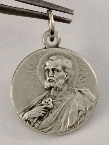 Miniatura 2 de I G J Medalla de Plata San Pedro Apóstol - Medallas de los Santos Patronos